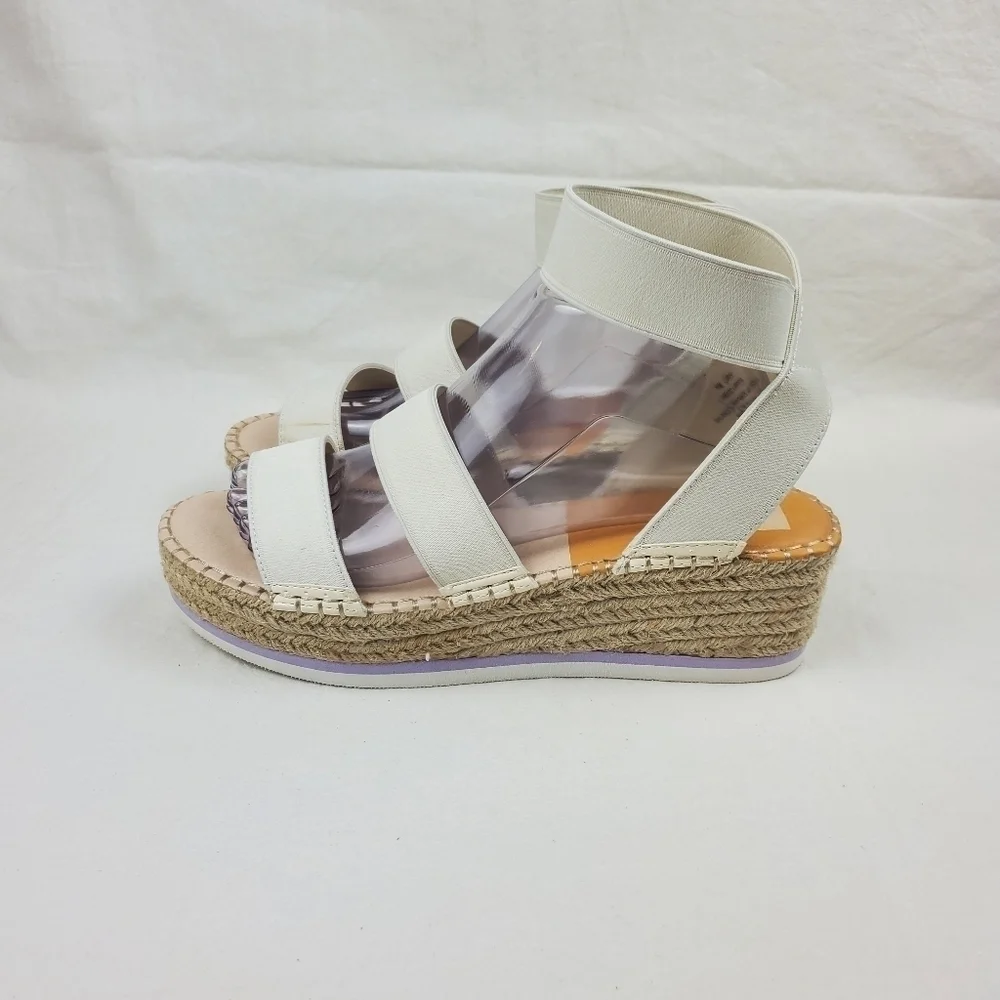 Dolce Vita Lury  elastic espadrille wedge sandals